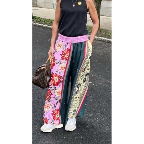 NWT Size S - The Somerset Pull-On Pants: Printed Silky Edition (NWT US$128) - Picture 1 of 16